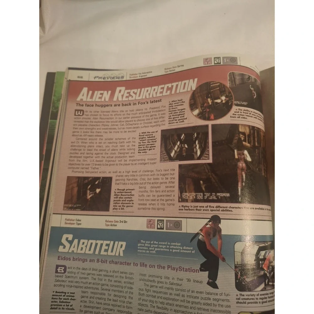 Playstation Magazine #19 March 1999 Legacy of Kain Soul Reaver Silent Hill Ad